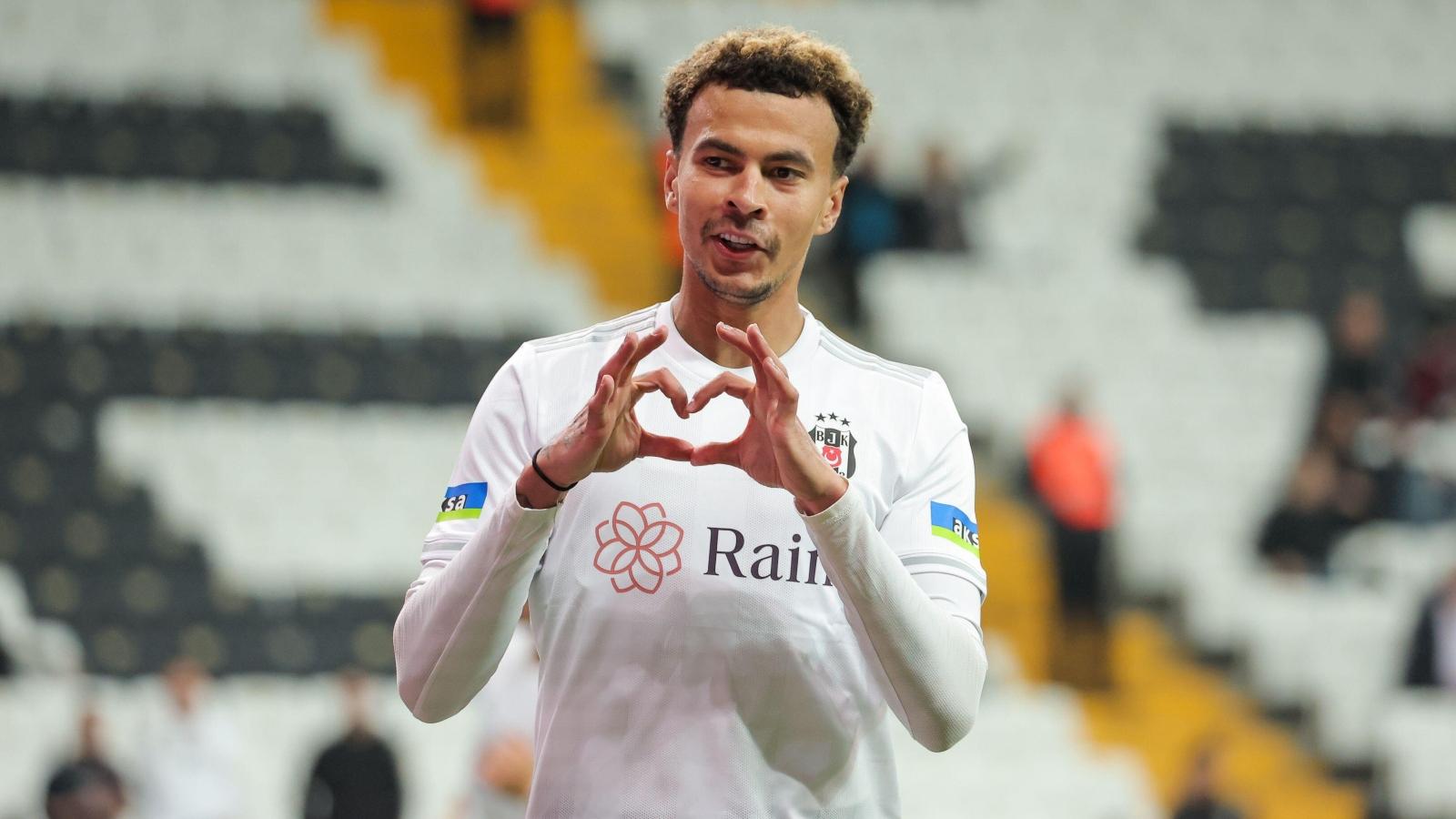 Dele Alli trong màu áo Besiktas