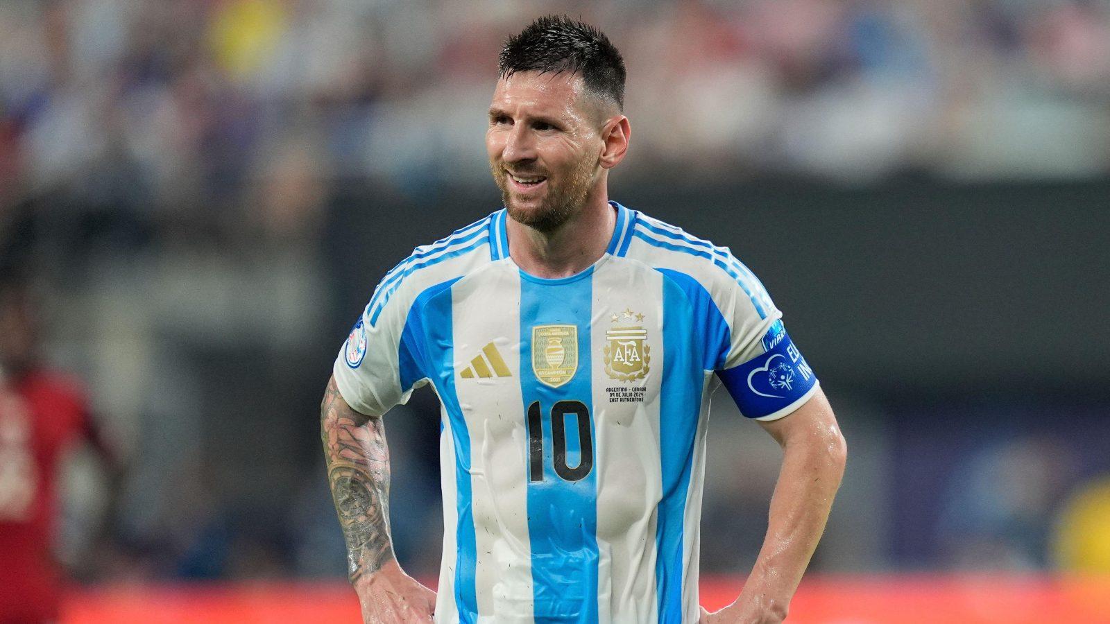 Messi helped Argentina reach the Copa America final.