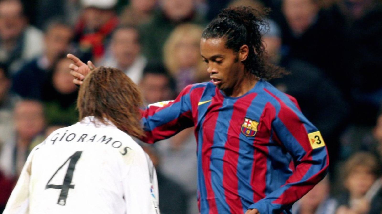 Ronaldinho và Messi tại Barcelona