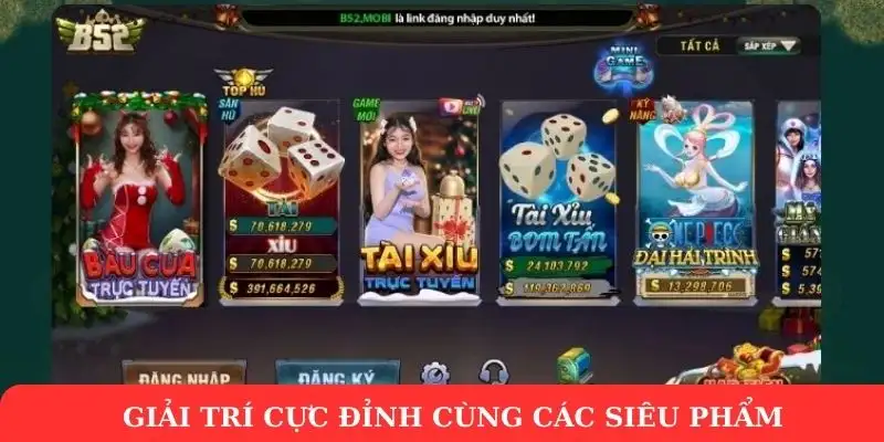 B52 Club – Trải nghiệm giải trí online đa dạng và an toàn