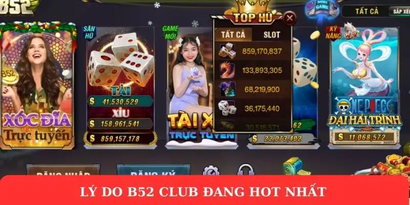 B52 Club – Trải nghiệm giải trí online đa dạng và an toàn