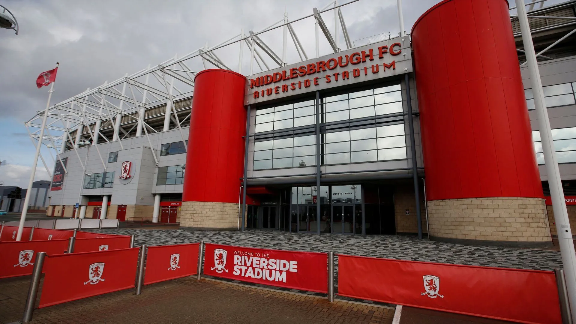 Các cầu thủ trẻ của Middlesbrough tập luyện tại học viện Rockliffe Park