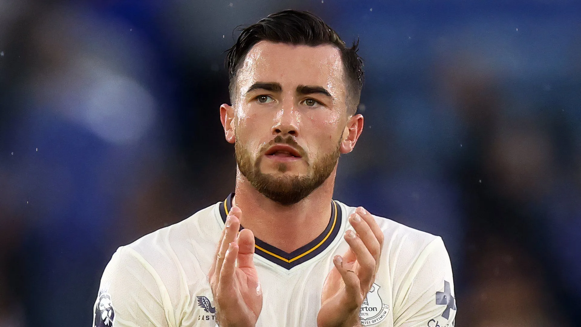 Jack Harrison trong màu áo Everton