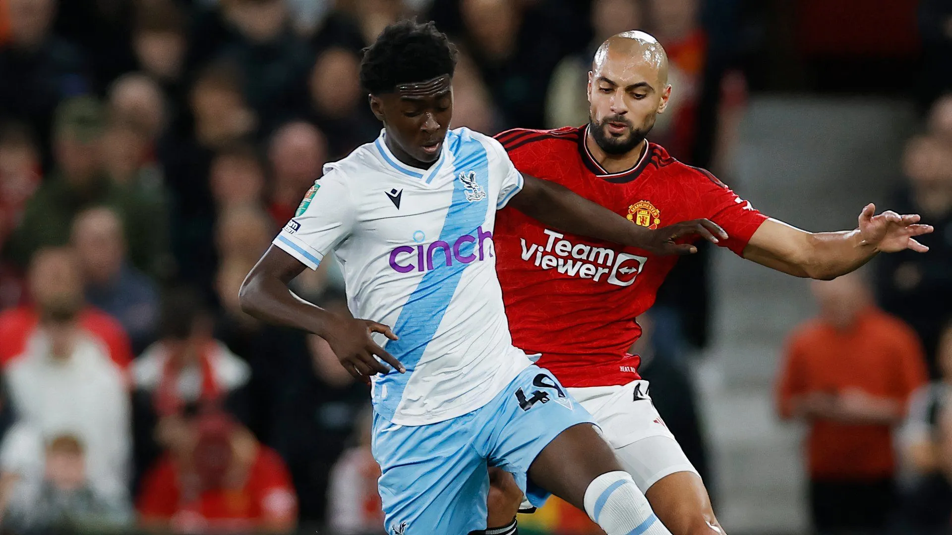 Jesurun Rak-Sakyi trong màu áo Crystal Palace - liệu anh có trở lại Premier League mùa tới?