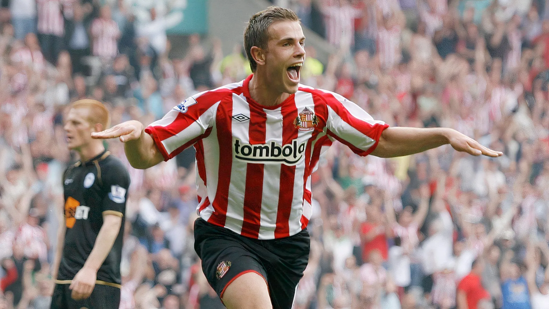 Jordan Henderson thời còn thi đấu cho đội trẻ Sunderland