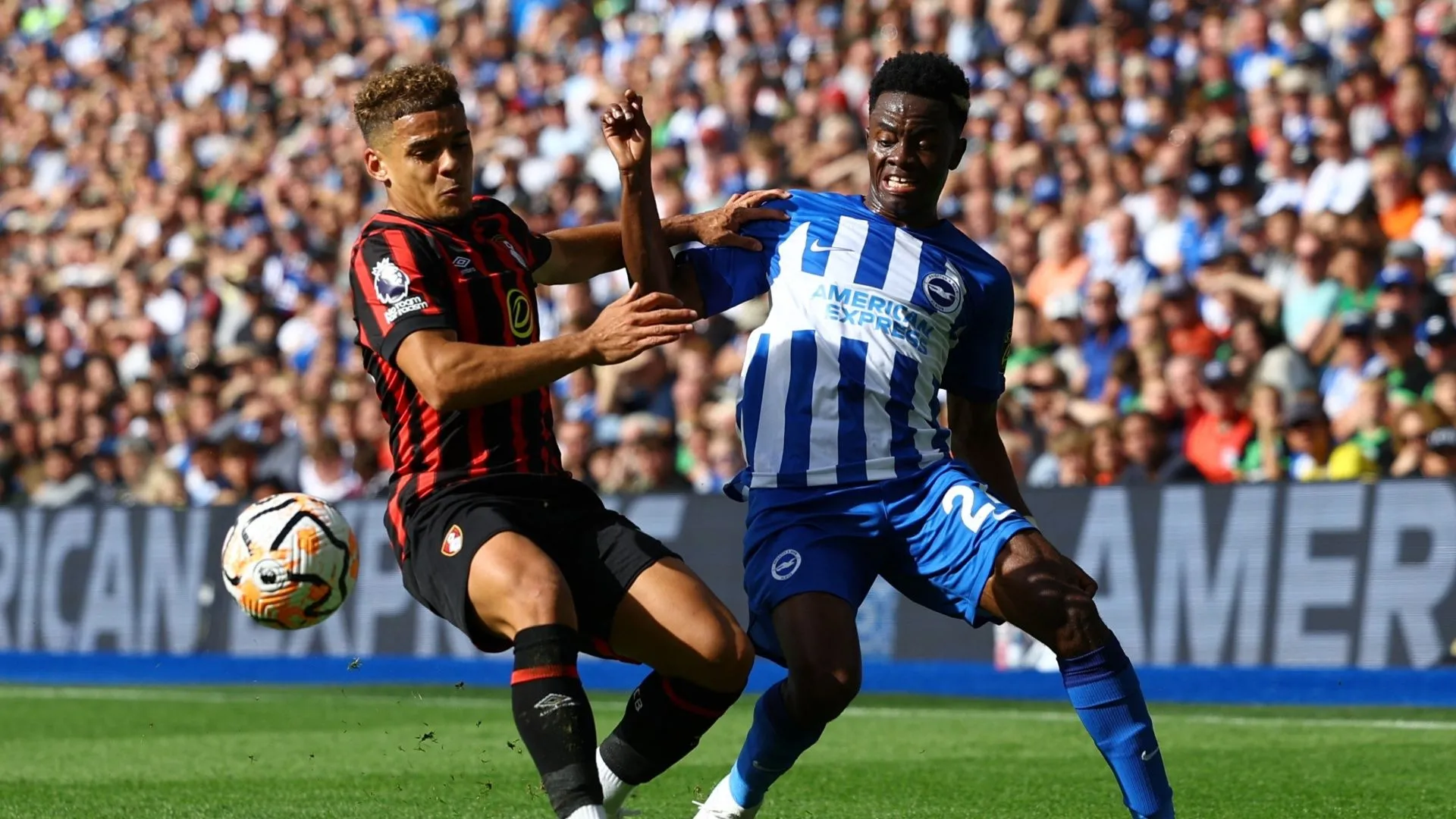 Max Aarons thi đấu cho AFC Bournemouth tại Premier League