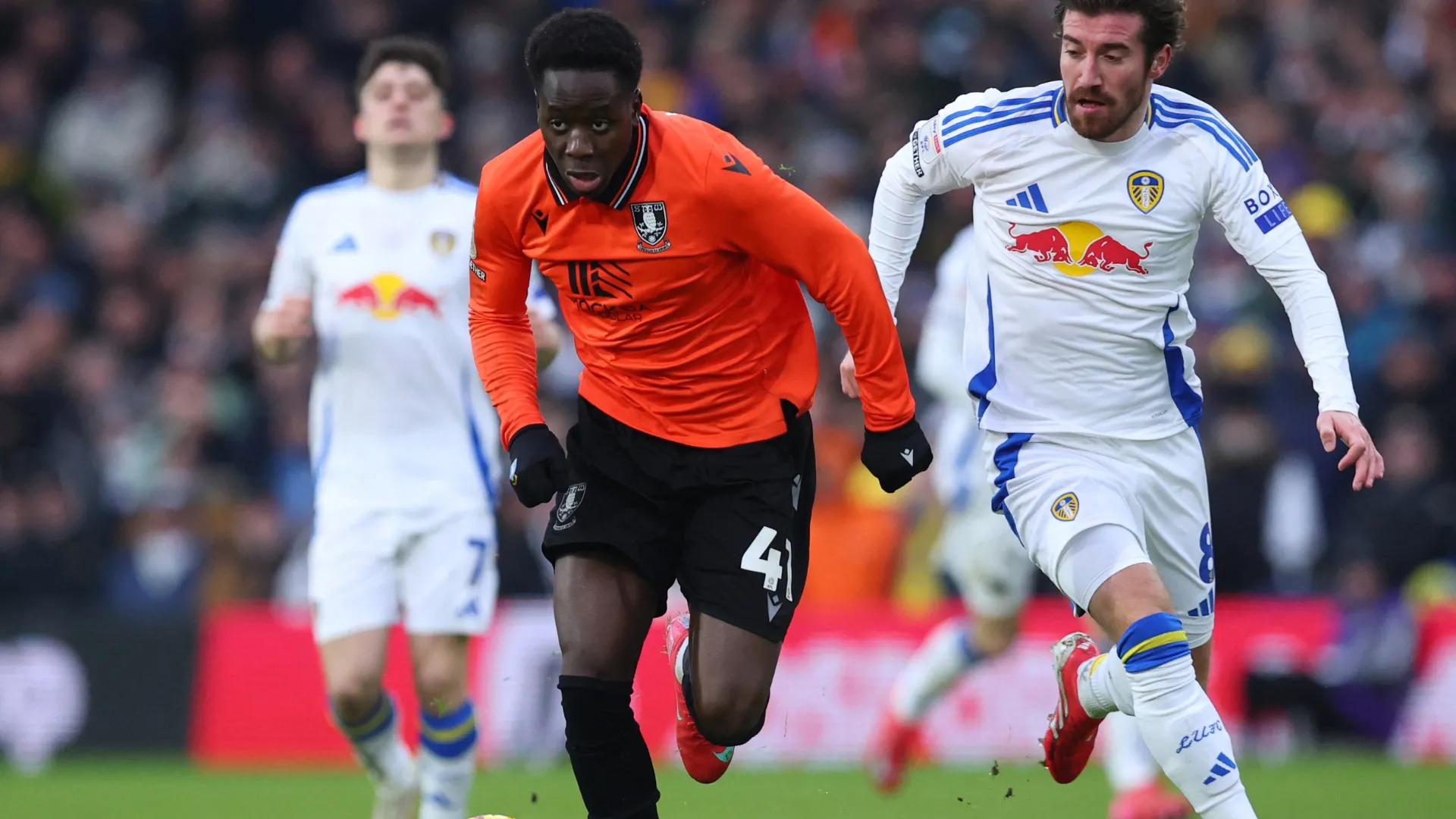 Tiền đạo trẻ Djeidi Gassama, một trong số ít điểm sáng của Sheffield Wednesday mùa này