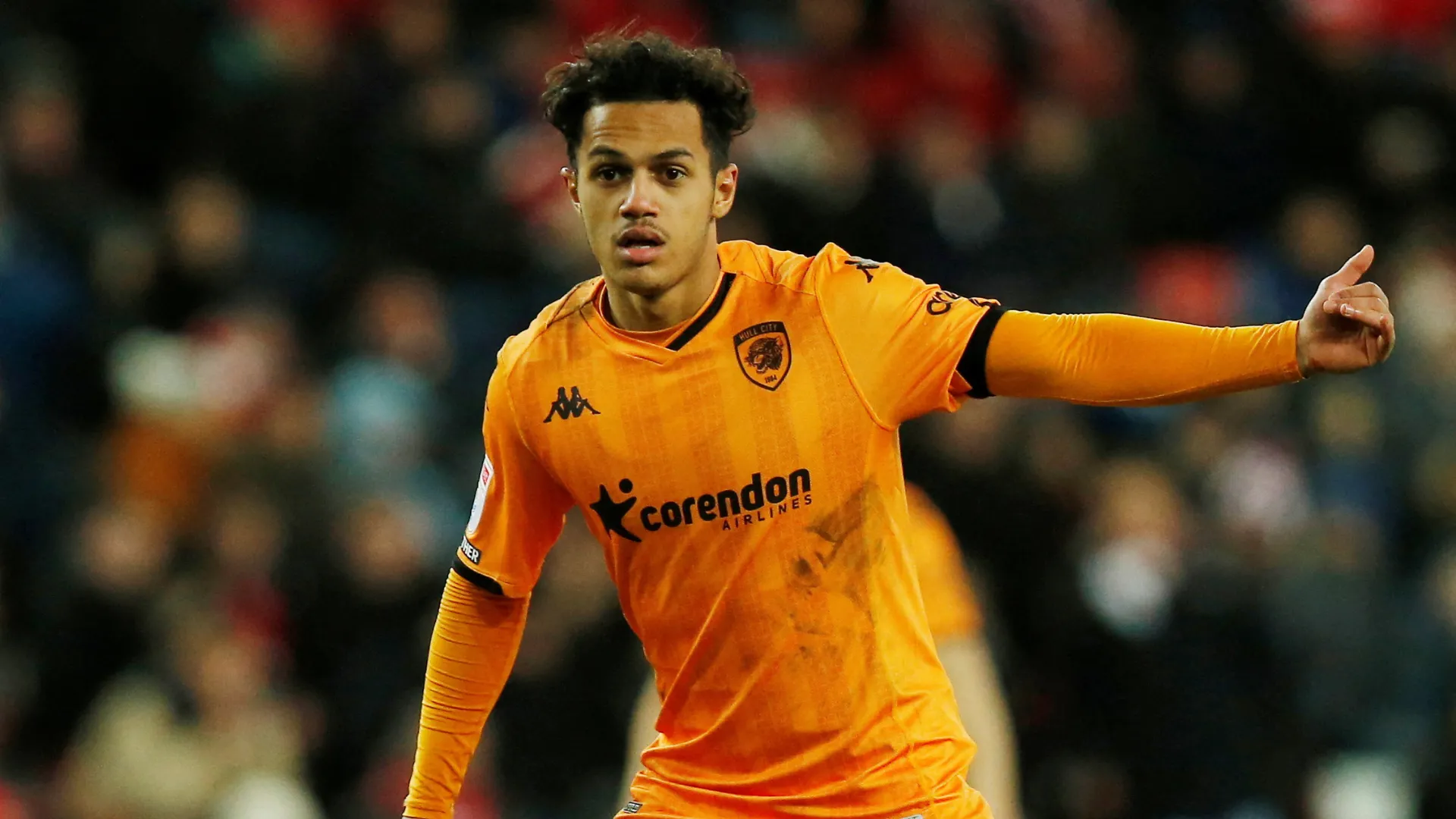 Tiền vệ tấn công Fabio Carvalho thi đấu cho Hull City