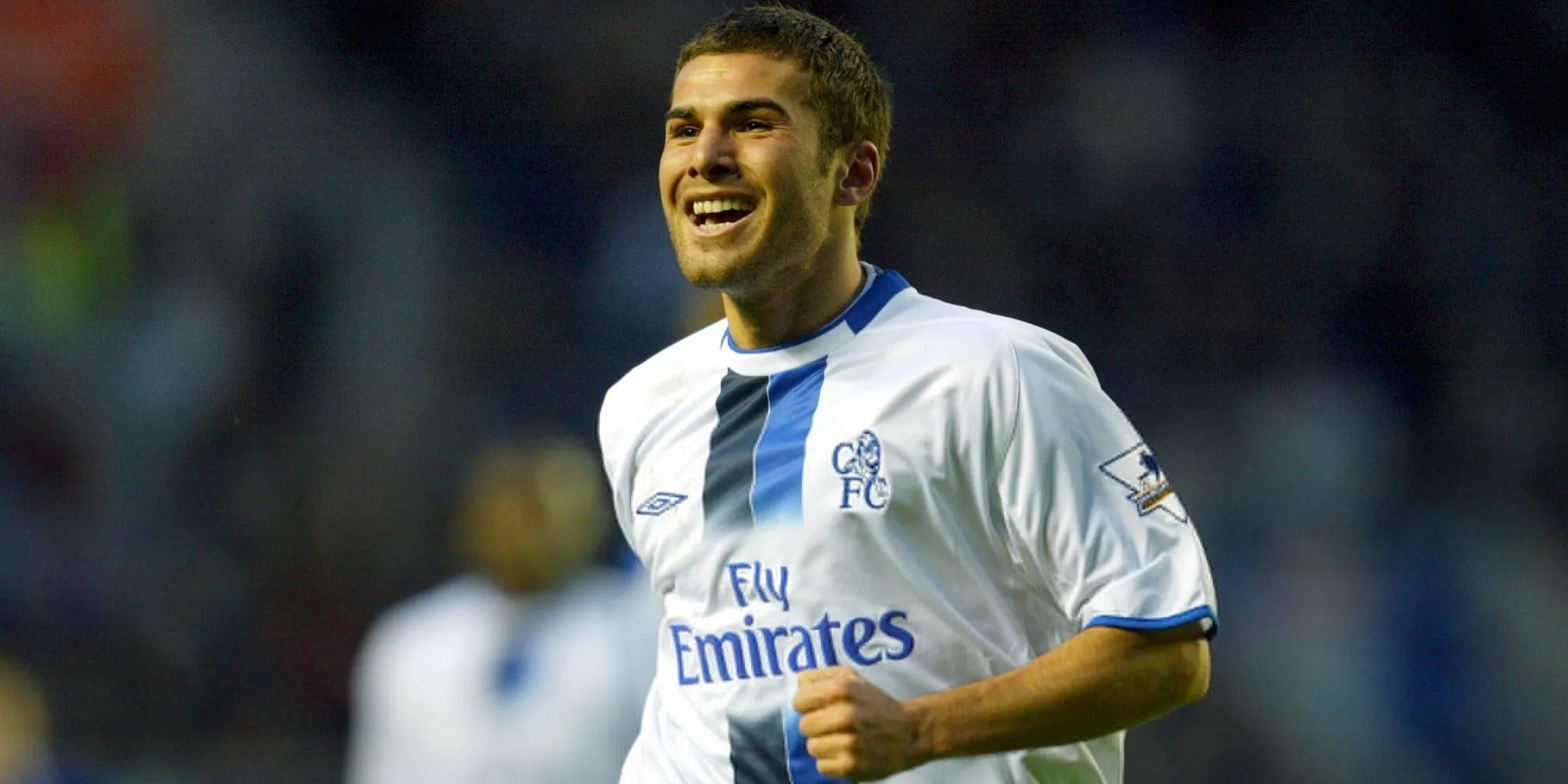 Adrian Mutu trong màu áo Chelsea