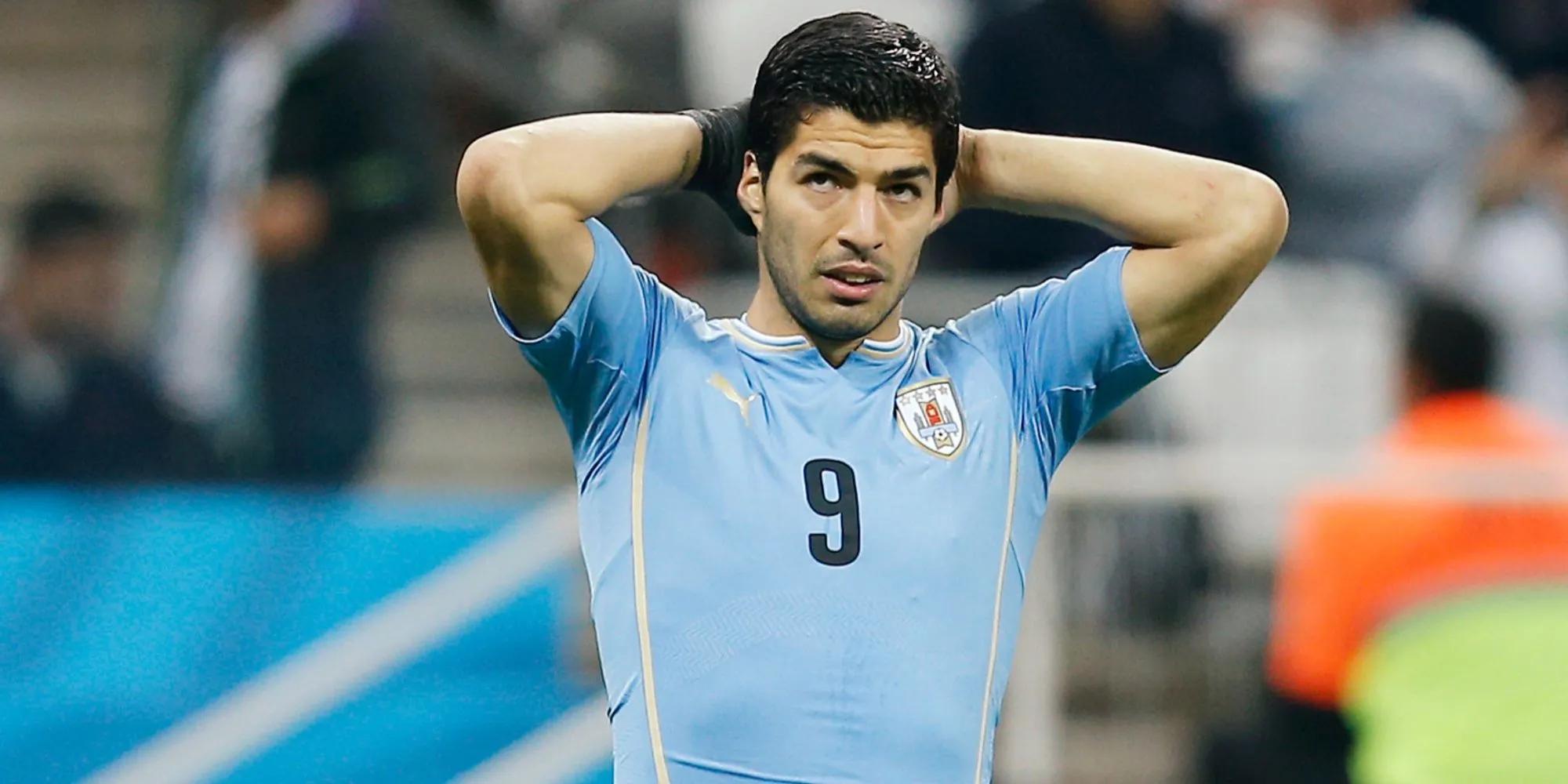 Luis Suarez trong màu áo đội tuyển Uruguay