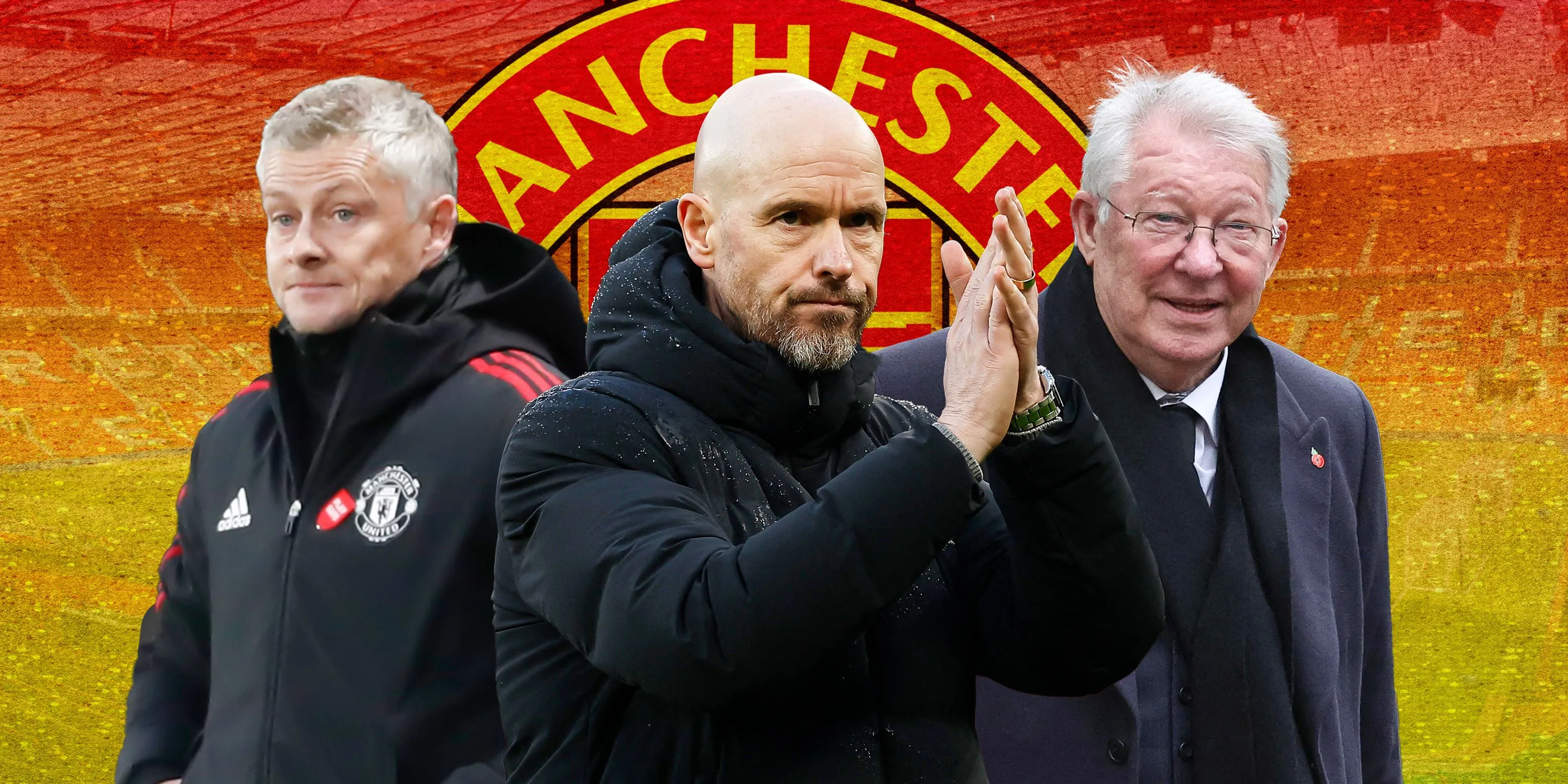 Các huấn luyện viên Manchester United sau Sir Alex Ferguson: Ole Gunnar Solskjaer, Erik ten Hag