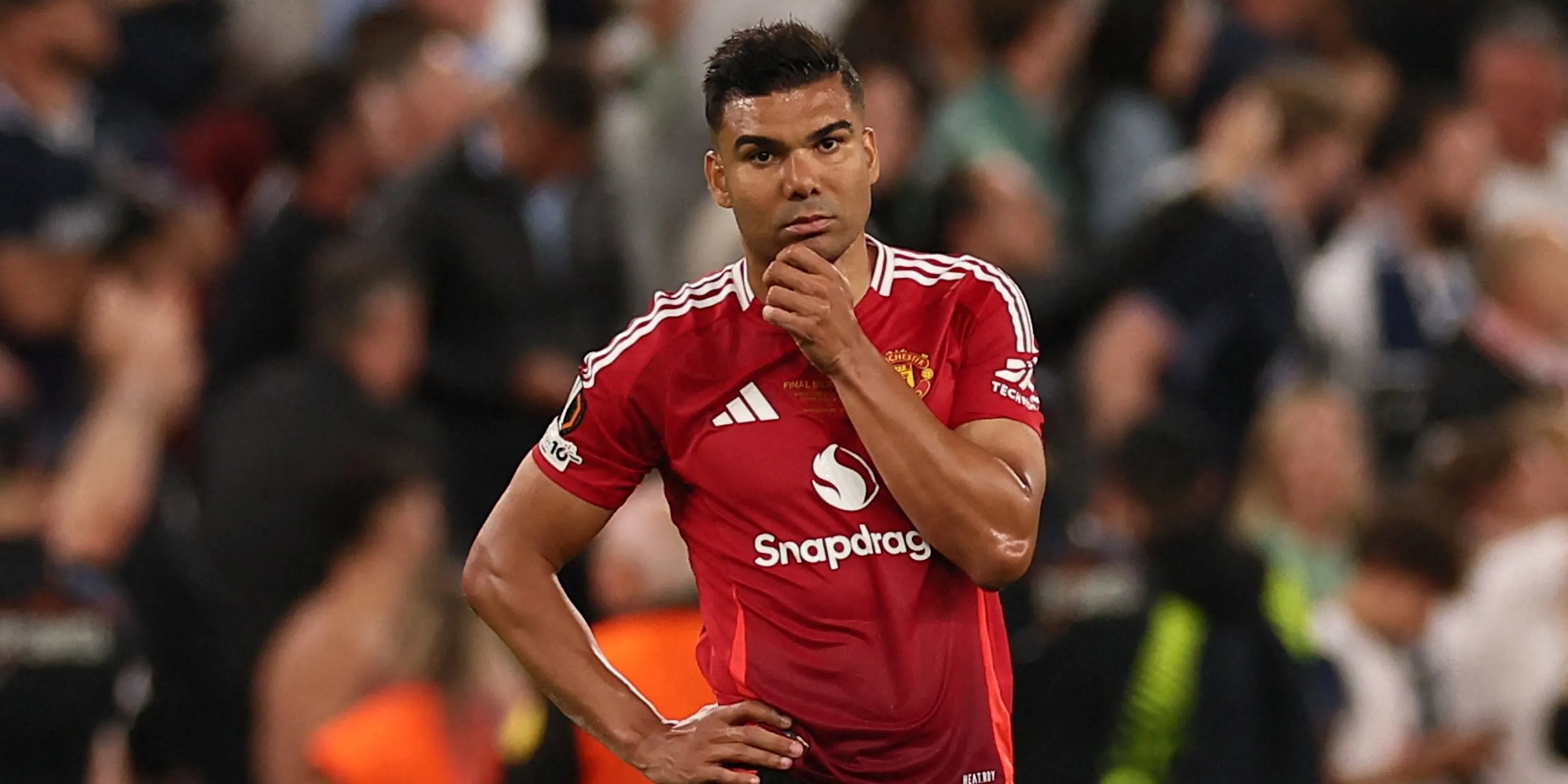Casemiro thất vọng sau trận đấu của Manchester United