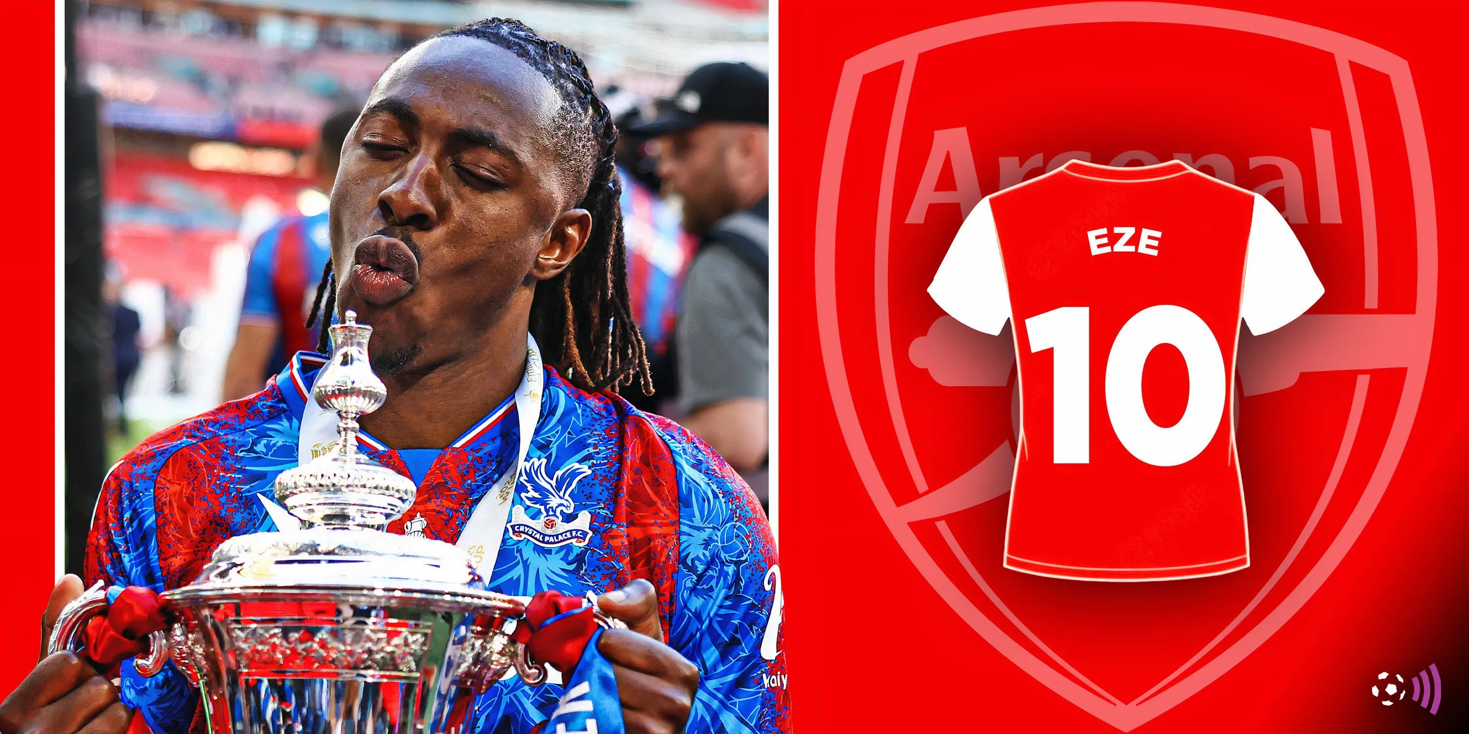Eberechi Eze - Ngôi sao Crystal Palace trong bối cảnh tin đồn gia nhập Arsenal