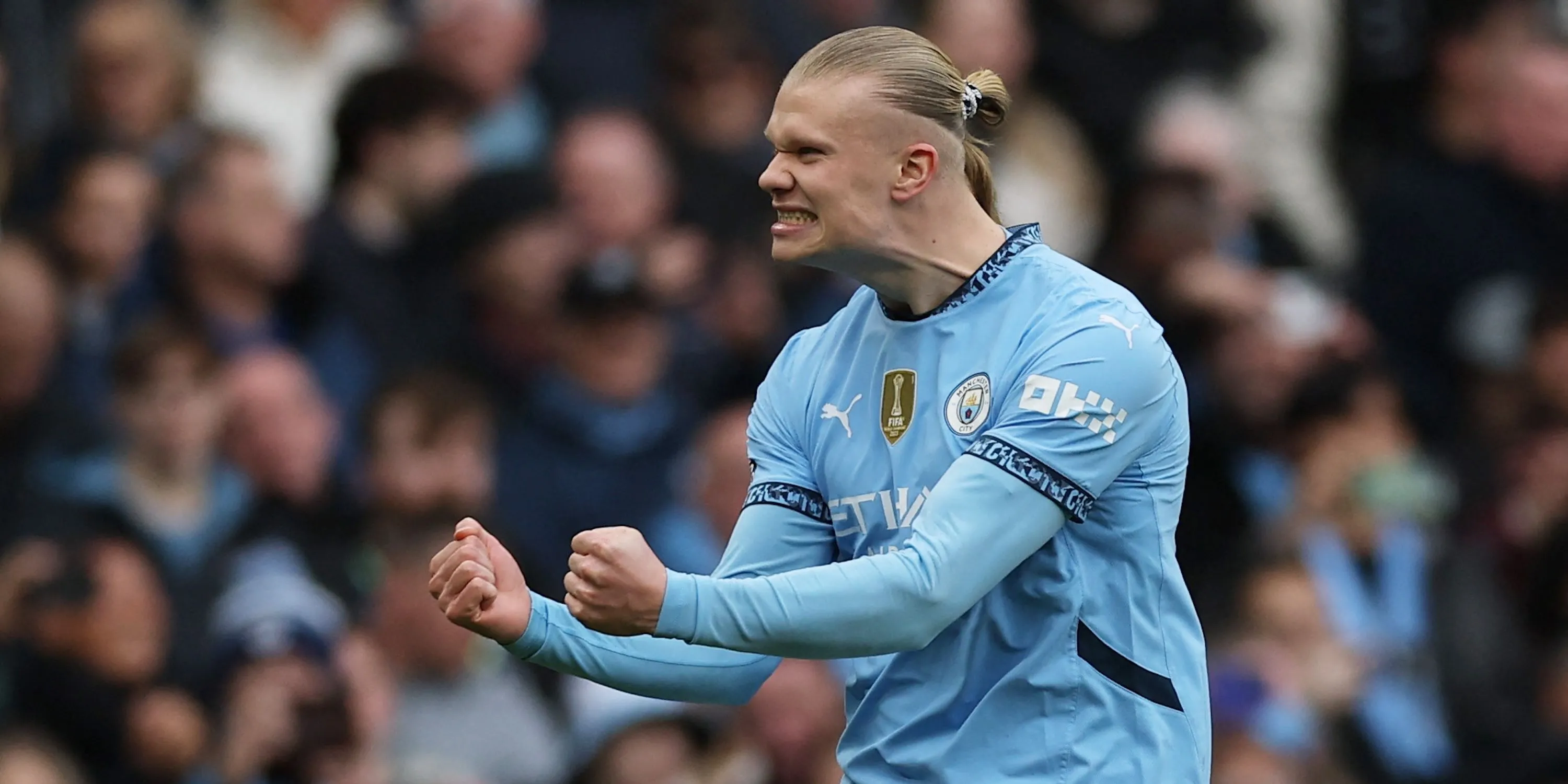 Erling Haaland của Manchester City, biểu tượng của tiền đạo hiện đại, được so sánh với Benjamin Sesko.