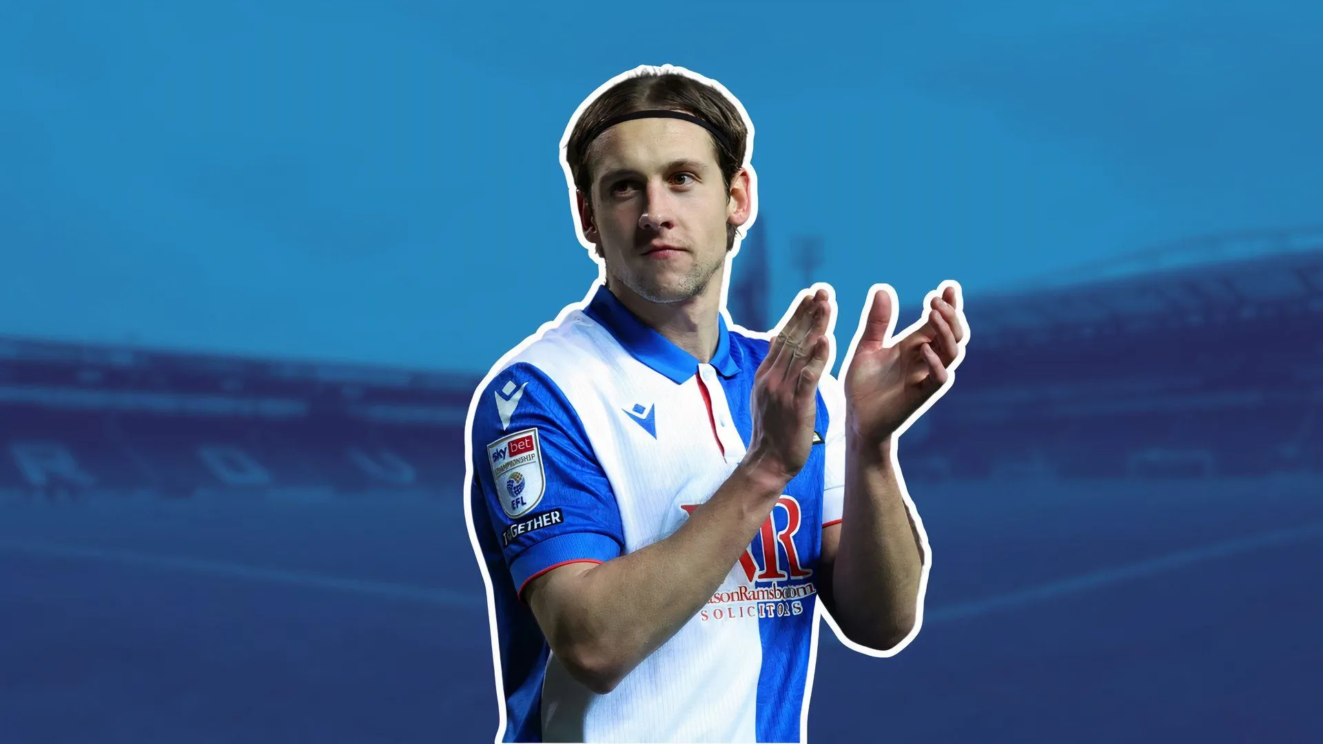 Hậu vệ Callum Brittain của Blackburn Rovers, mục tiêu chuyển nhượng của Middlesbrough