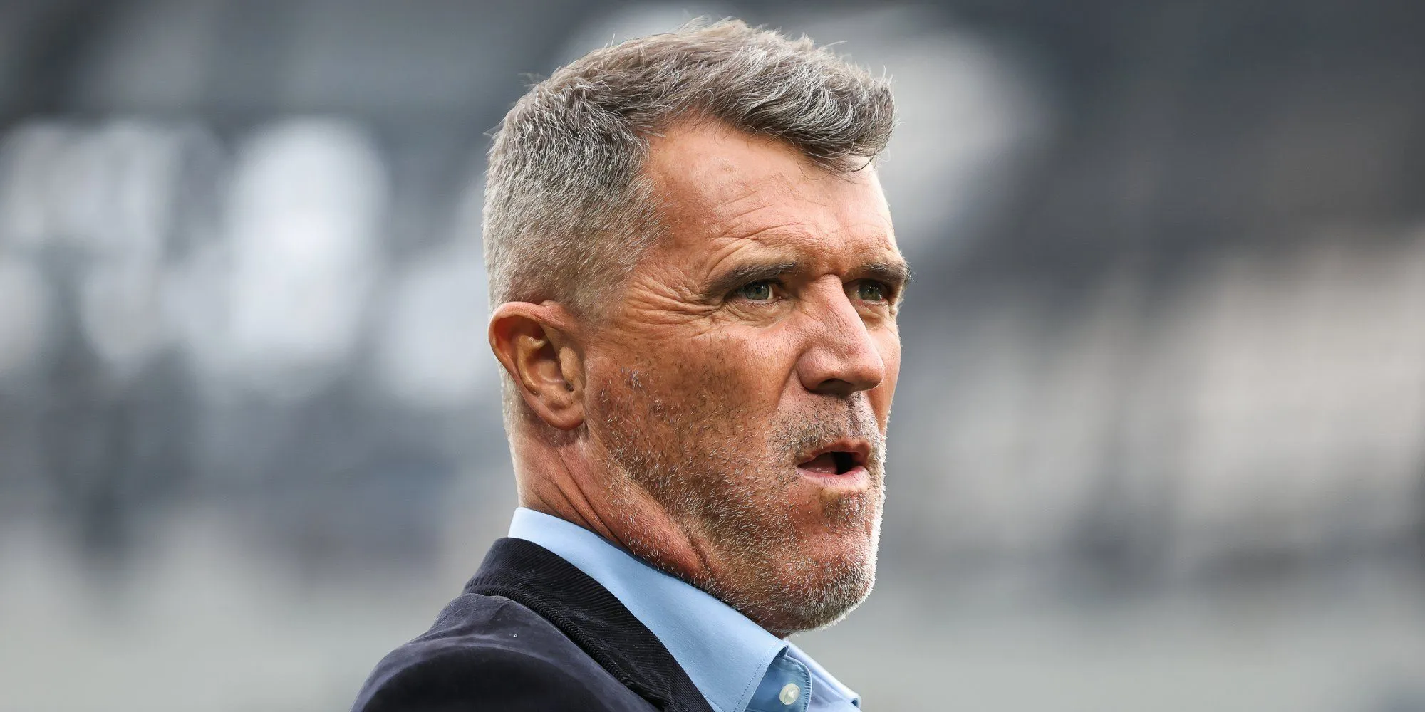 Huyền thoại Roy Keane trong vai trò bình luận viên bóng đá