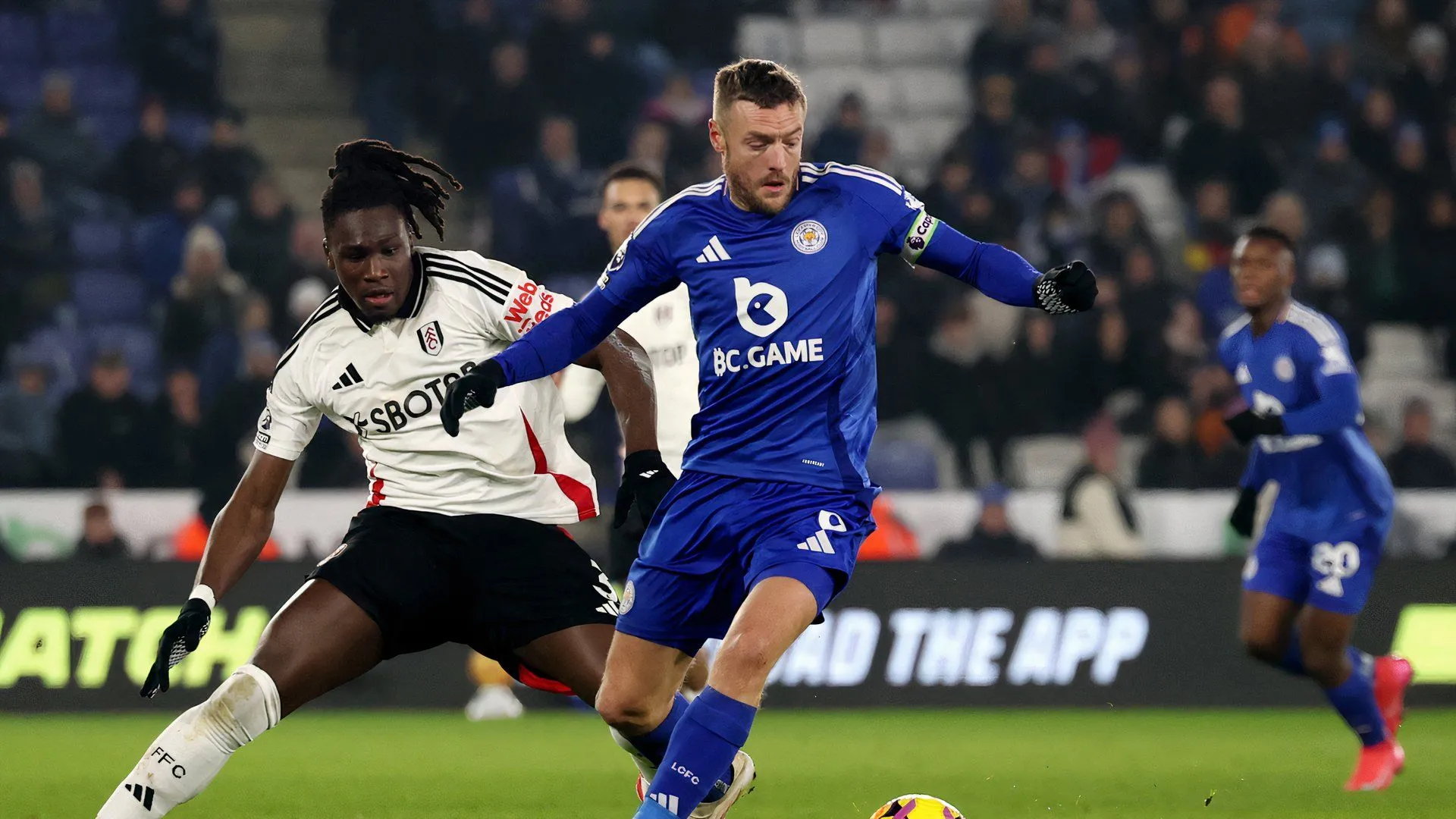 Jamie Vardy trong màu áo Leicester City, một huyền thoại của Bầy cáo