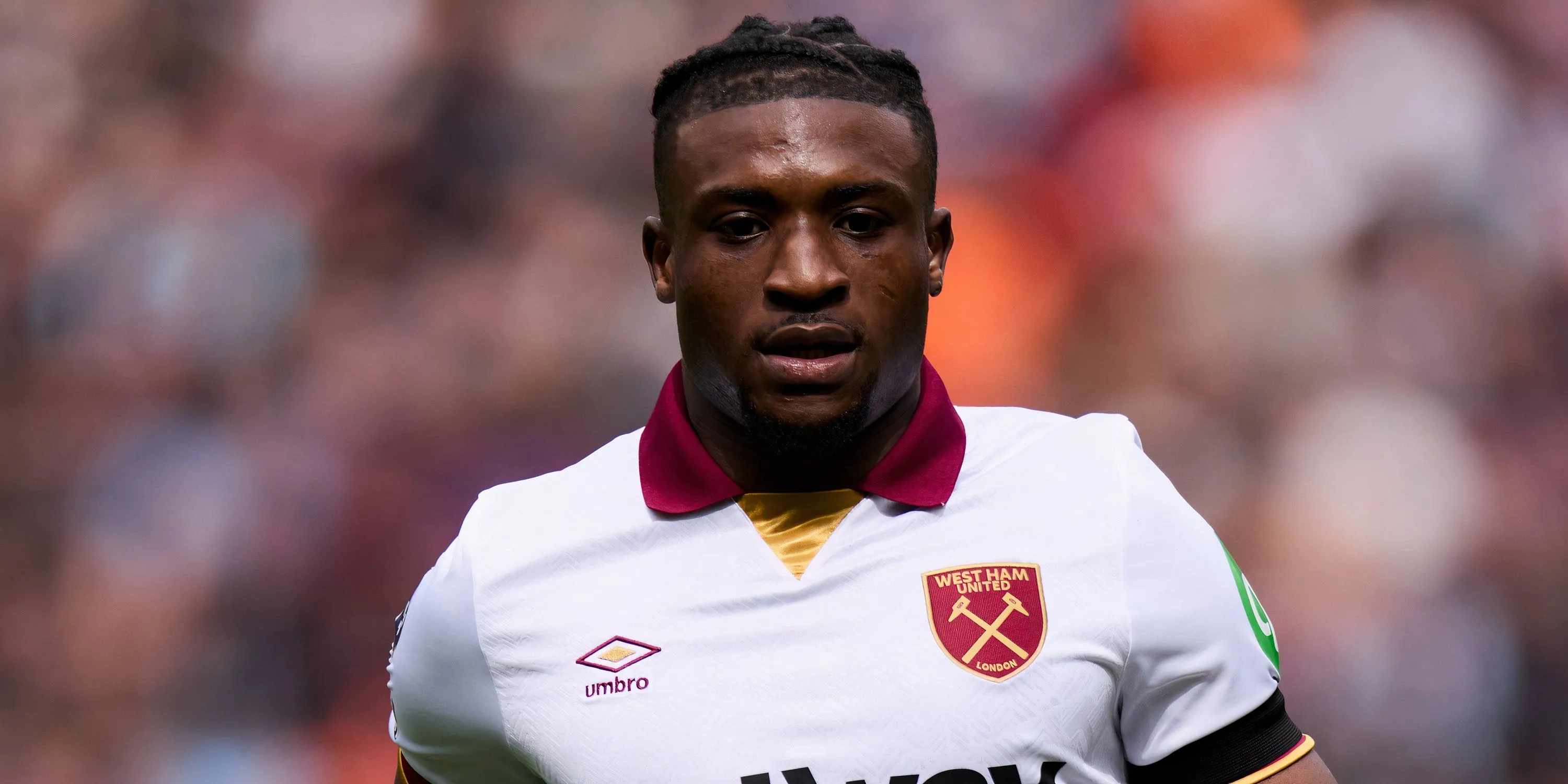 Mohammed Kudus trong màu áo West Ham United thi đấu tại Premier League