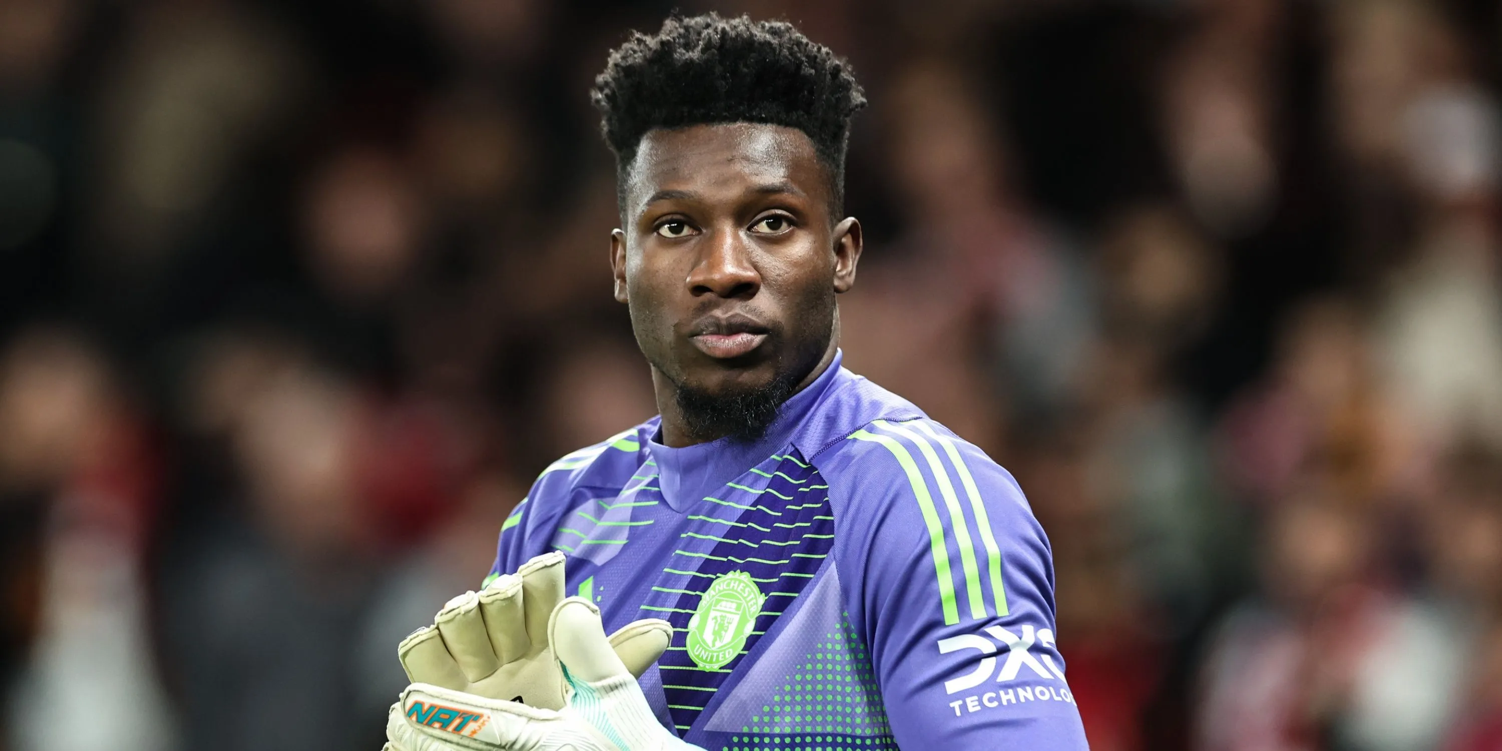 Thủ môn Andre Onana thi đấu cho Manchester United trong trận giao hữu