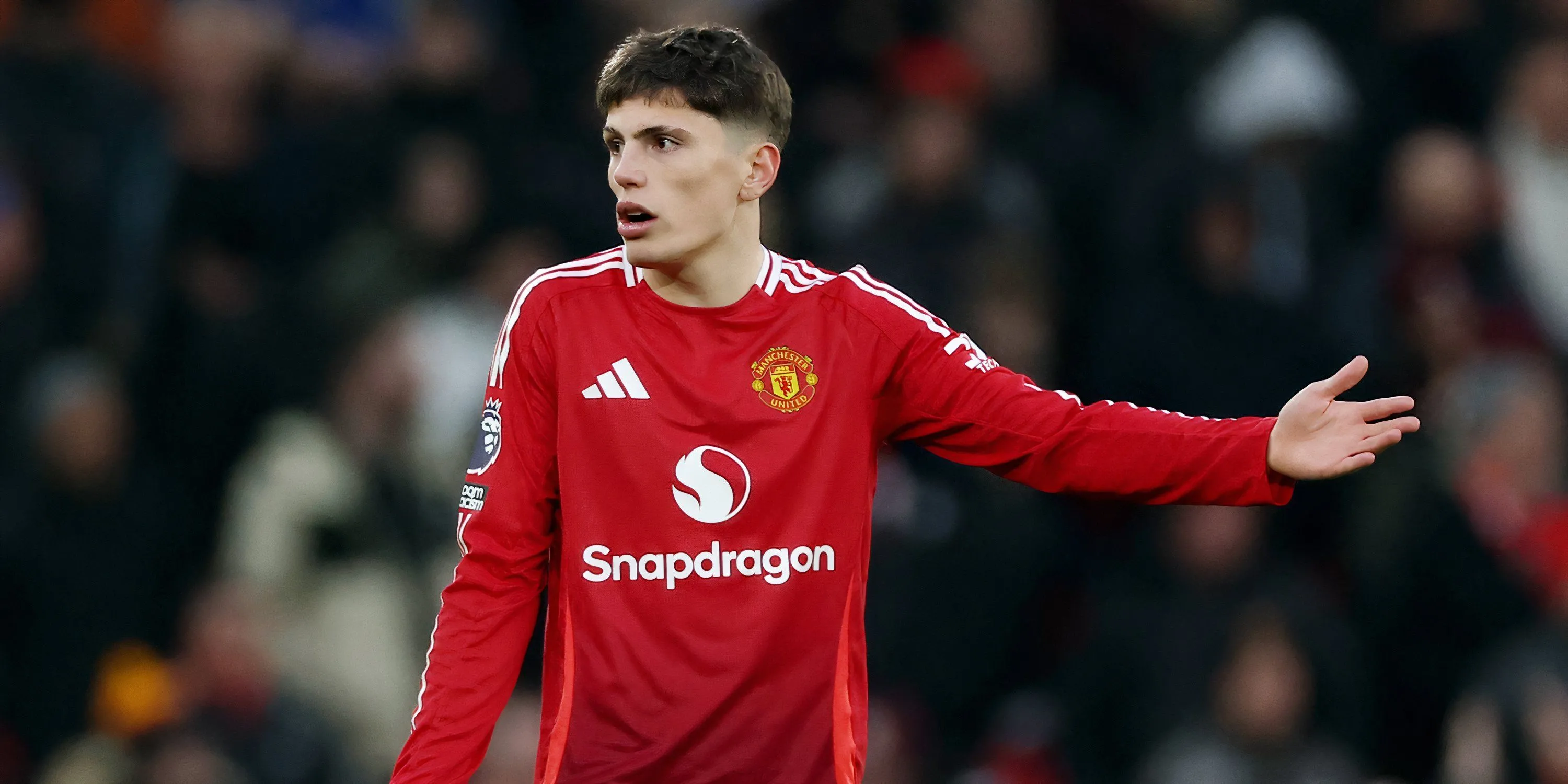 Tiền đạo Alejandro Garnacho khi còn thi đấu cho Manchester United