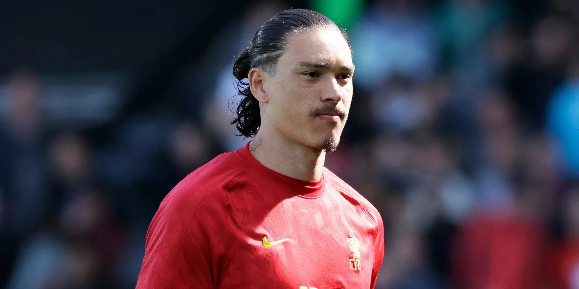 Tiền đạo Darwin Nunez trong màu áo Liverpool. Liệu anh có chuyển đến Newcastle?