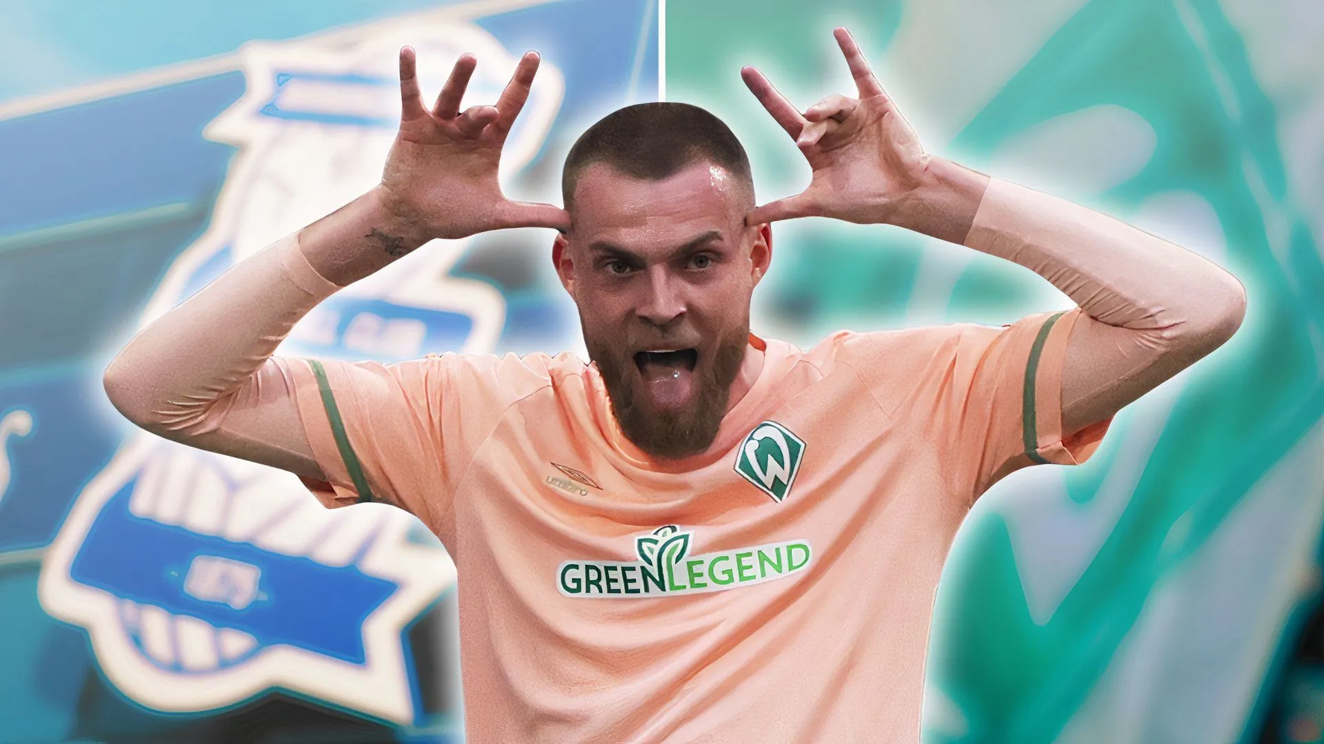 Tiền đạo Marvin Ducksch - mục tiêu chuyển nhượng hàng đầu của Birmingham City từ Werder Bremen