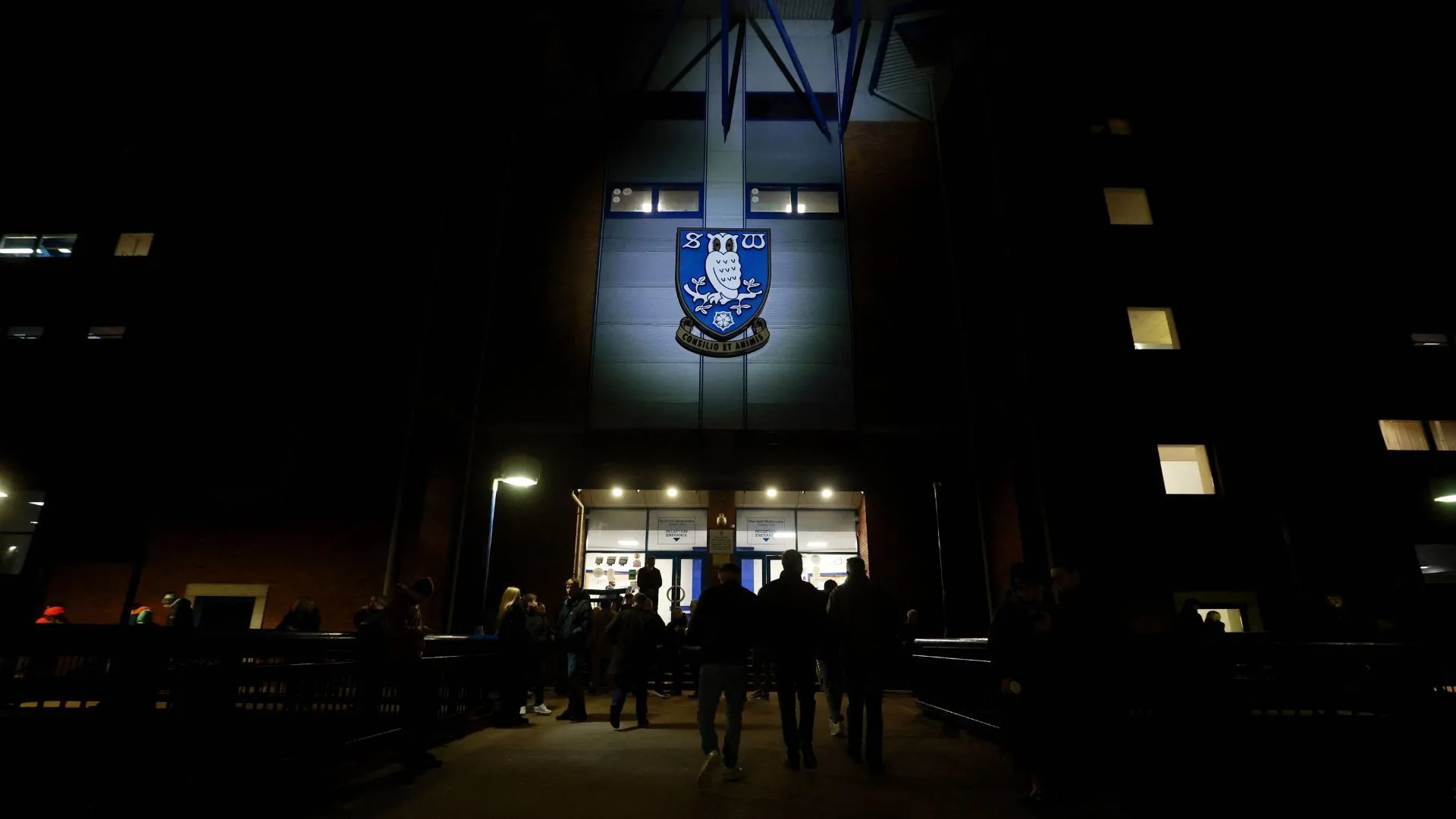 Toàn cảnh sân vận động Hillsborough của Sheffield Wednesday trong một ngày đẹp trời