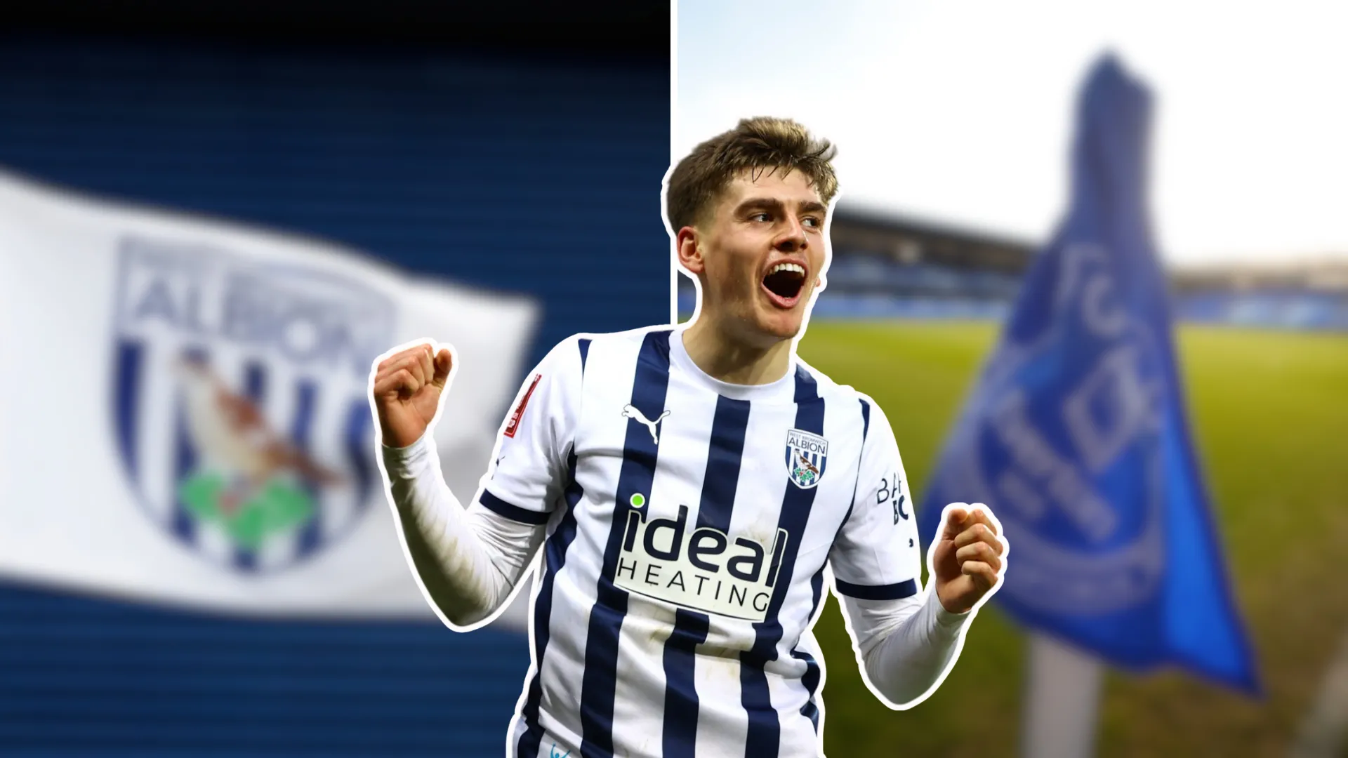 Tom Fellows (West Brom) trong bối cảnh tin đồn chuyển nhượng sang Everton lên đến 10 triệu bảng