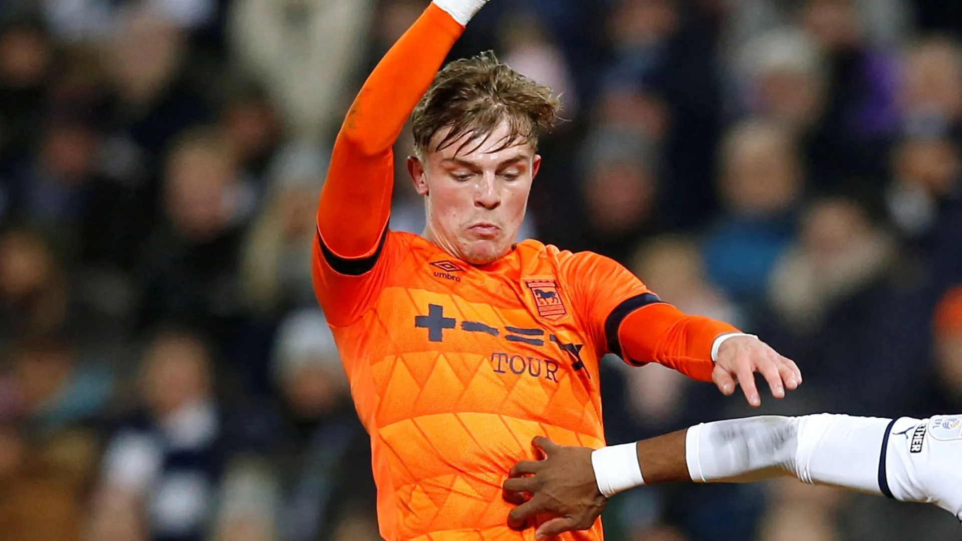 Brandon Williams trong màu áo Ipswich Town, giai đoạn cuối của sự nghiệp cho mượn đầy khó khăn