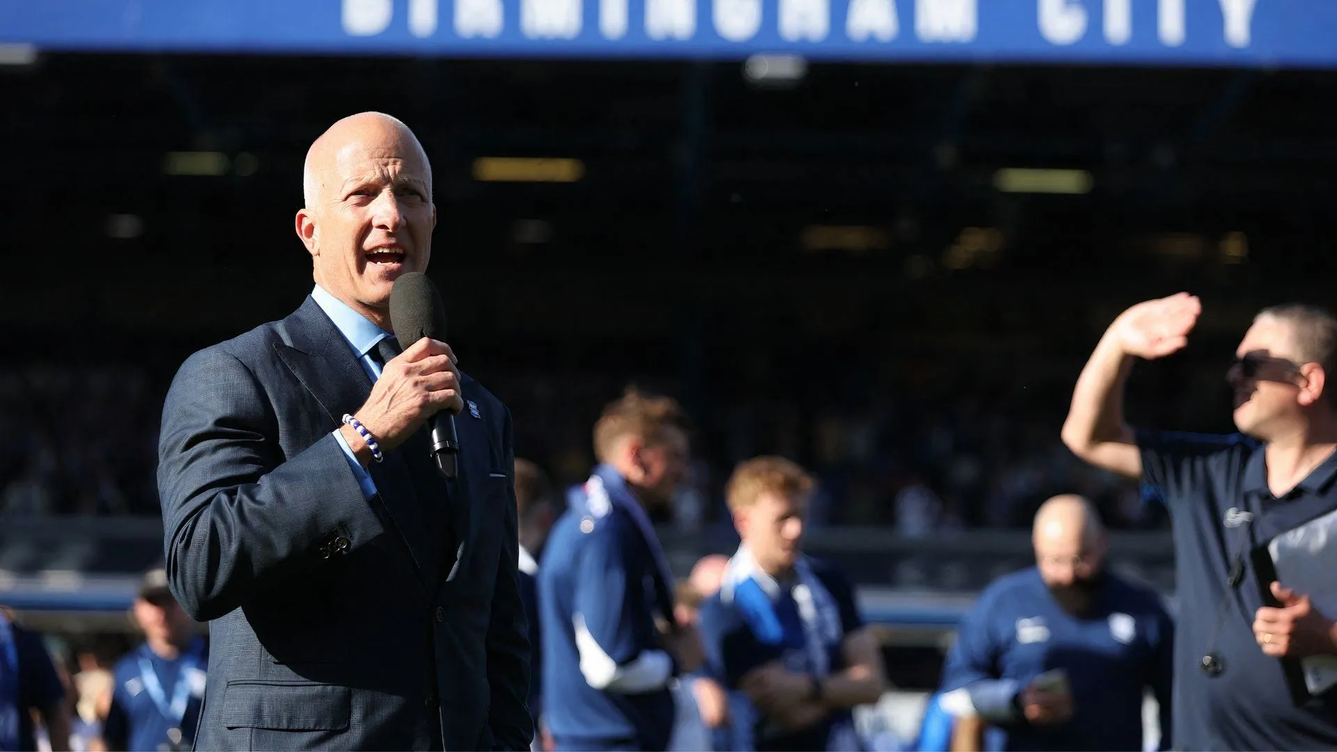 Ông chủ Tom Wagner phát biểu trước người hâm mộ Birmingham City, nhấn mạnh tầm nhìn và áp lực thành tích đi kèm với dự án Sports Quarter